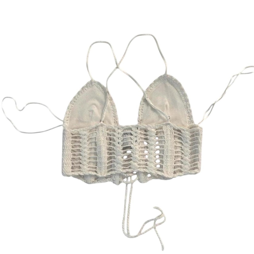 Berksha white crochet bralette - Picture 3 of 4